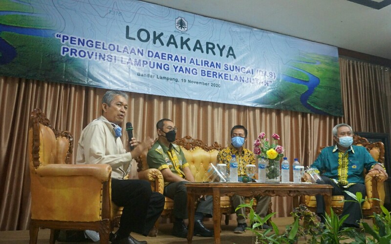  Mitra Bentala Melakukan Lokakarya DAS Berkelanjutan Provinsi Lampung