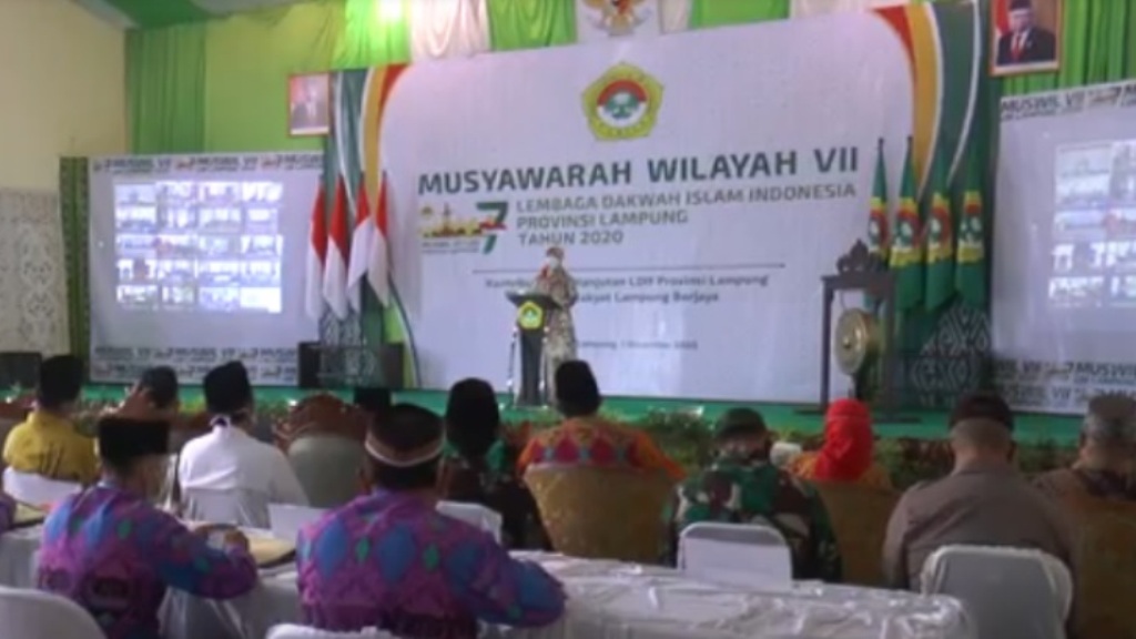  Wakil Gubernur Chusnunia “Nunik” Chalim Buka Muswil Ke-7 LDII Lampung