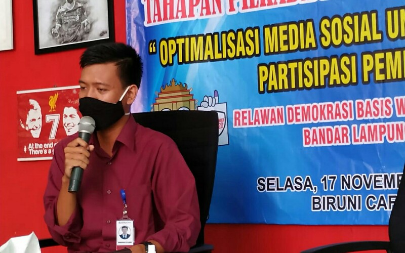  Ramadhani Lil Alamin Sarankan Paslon Pilkada Bandar Lampung Aktif Sosialisasi di Medsos