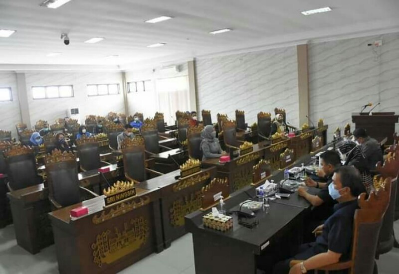  DPRD Bandar Lampung dan Wali Kota Setuju KUA dan PPAS APBD 2021