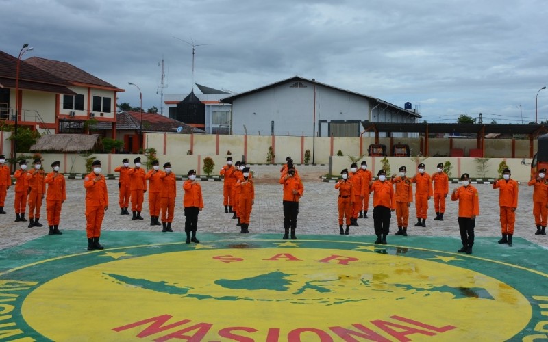  Basarnas Lampung Apel Siaga Khusus Libur Nasional Natal dan Tahun Baru