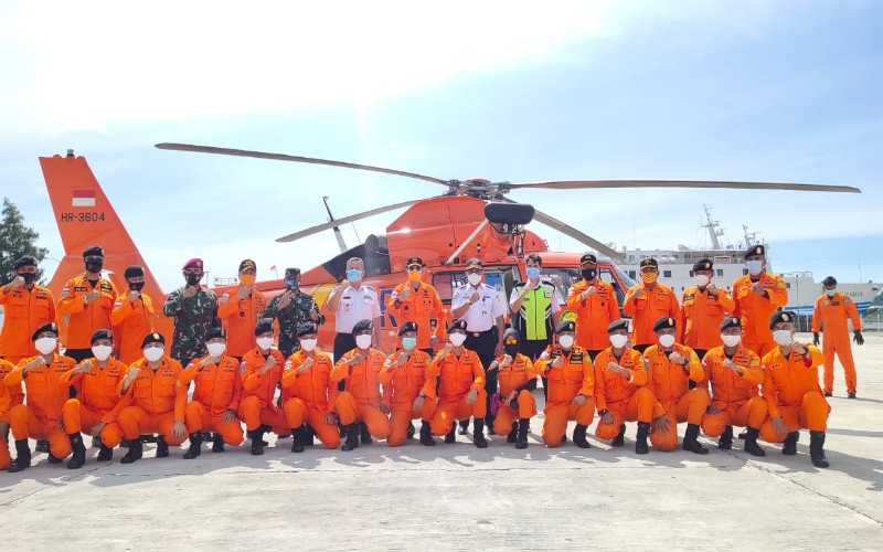  Deputi Basarnas Pantau Kesiapan Pelabuhan Bakauheni Hadapi Natal-Tahun Baru