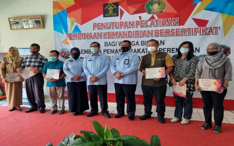  Lapas Perempuan Bandar Lampung Beri Pelatihan Bersertifikat Bagi Warga Binaan