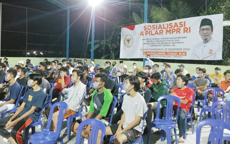  Al Muzzammil Yusuf Sosialisasi 4 Pilar Kebangsaan Kepada Pemuda Penggemar Futsal