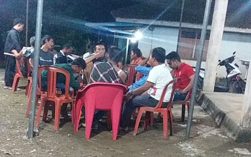  Jelang Pilkakon Tanggamus, Rumah Calon Kepala Pekon Ramai Disambangi Warga