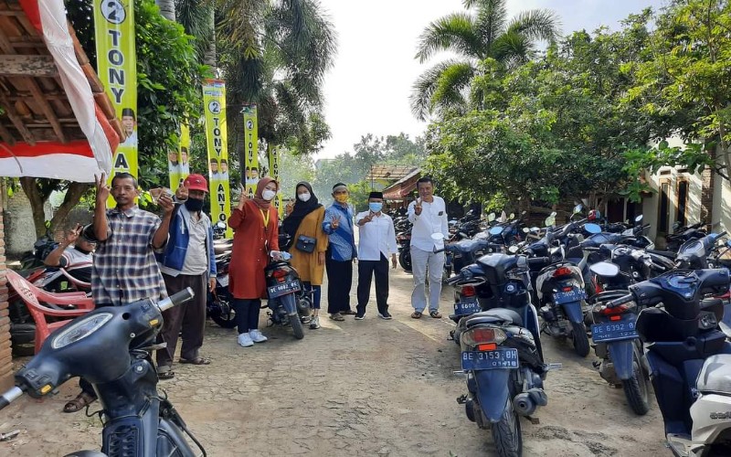  H-1 Pilkada Lampung Selatan, Begini Penampakan Rumah Aspirasi Antoni Imam