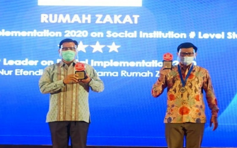  Rumah Zakat Raih Top Digital Award Implementation on Social Institution 2020