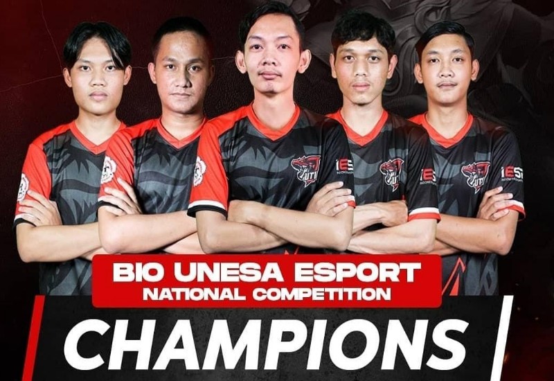 Mahasiswa Teknokrat Juara Mobile Legend Nasional