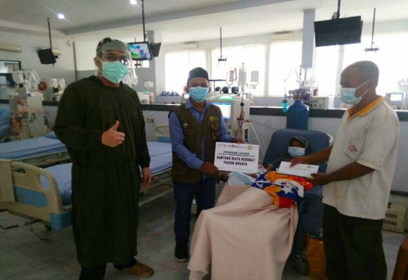  RSHB Lamteng-IZI Lampung Bantu Biaya 11 Pasien Duafa Hemodalisis