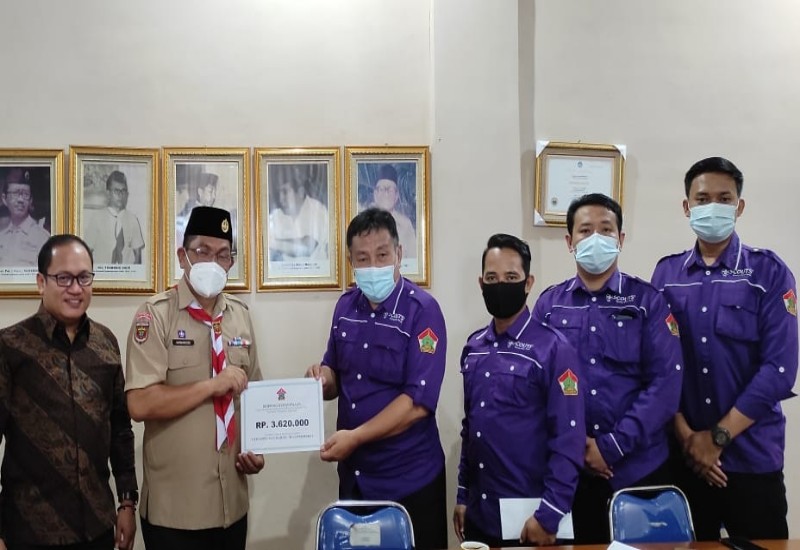  Sako SPN Serahkan Bantuan untuk Korban Bencana Alam
