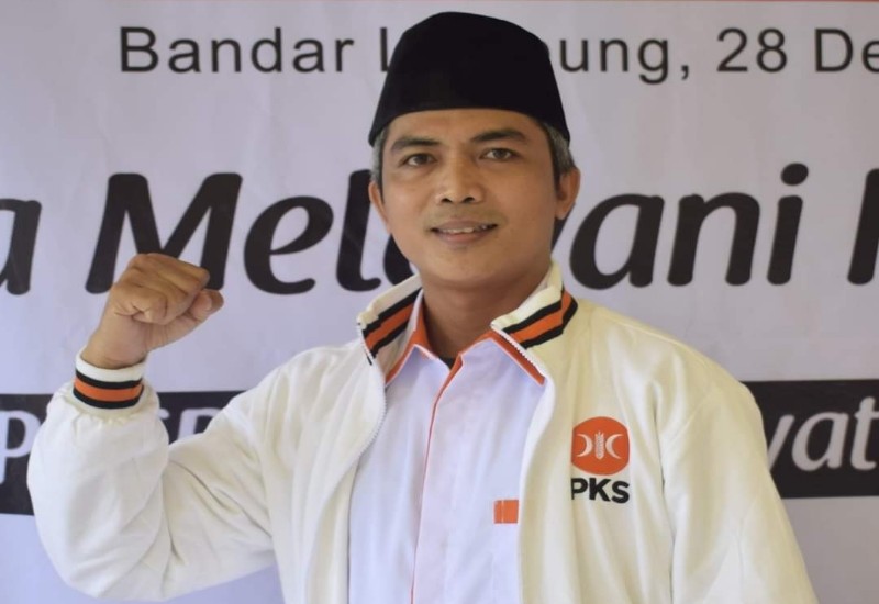  Ketua DPD PKS Bandar Lampung Muhammad Suhada Sambut Baik Larangan Keramaian Pemkot