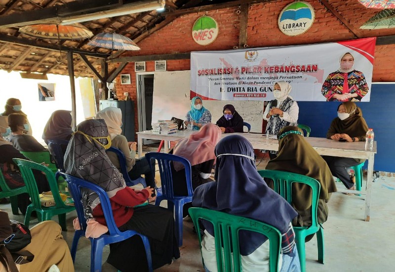  Dwita Ria Ajak Pegiat Payungi Putus Rantai Covid-19