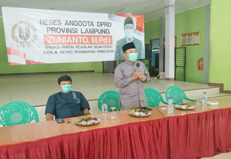  Zunianto Janji Dampingi UMKM di Pringsewu