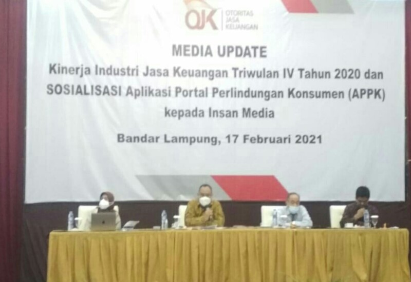  OJK Hakulyakin Tahun Ini Industri Jasa Keuangan di Lampung Membaik