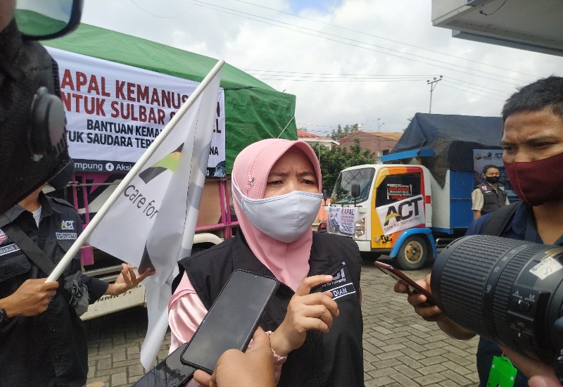  ACT Lampung Lepas 2 Truk Bantuan untuk Korban Bencana Alam di Sulawesi Barat dan Kalimantan Selatan
