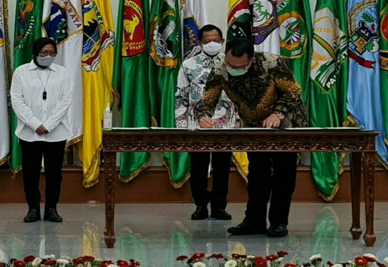  Forum Rektor Indonesia Tanda Tangani Nota Kesepahaman dengan Mendagri dan Mensos, Buat Pernyataan Sikap Ledakan Bom Makassar