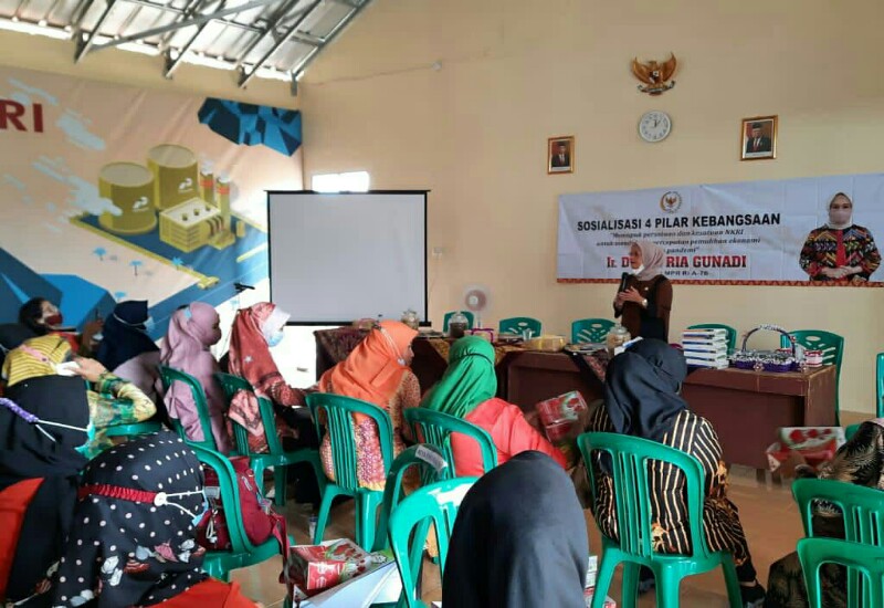  Dwita Ria Sosialisasi 4 Pilar Kebangsaan di Punggur