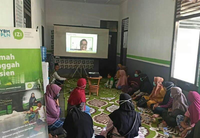 IZI Gelar Webinar Kesehatan, Semua Pengelola Rumah Singgah Pasien Diminta Ikut Serta