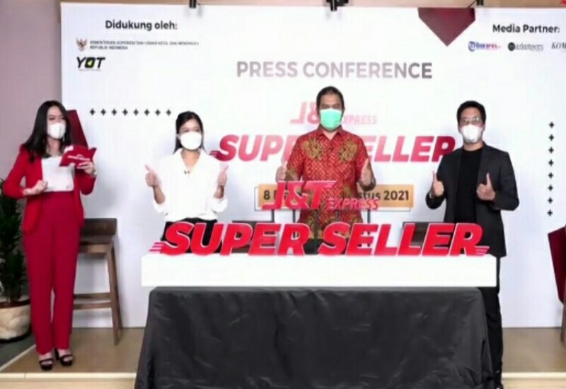  Kementerian Koperasi Puji Program J&T Super Seller 2021 untuk Ciptakan Pengusaha Muda Tangguh di Indonesia