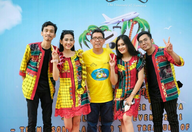  Duta Universitas Terbaik di Lampung Teknokrat Kenanga Partisipasi Peluncuran Aplikasi dan Kalender Pariwisata Lampung 2021