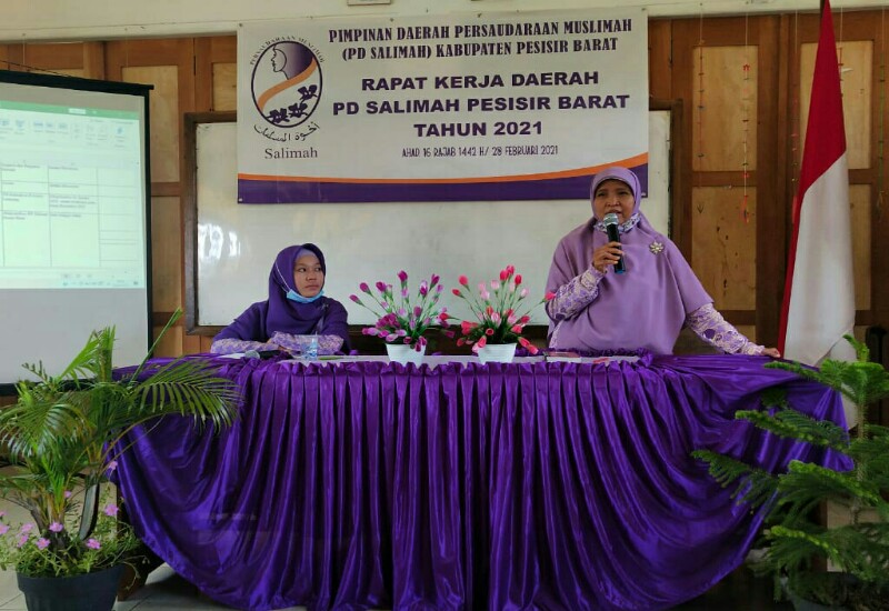  Salimah Pesisir Barat Rancang Program Kerja Tahun 2021