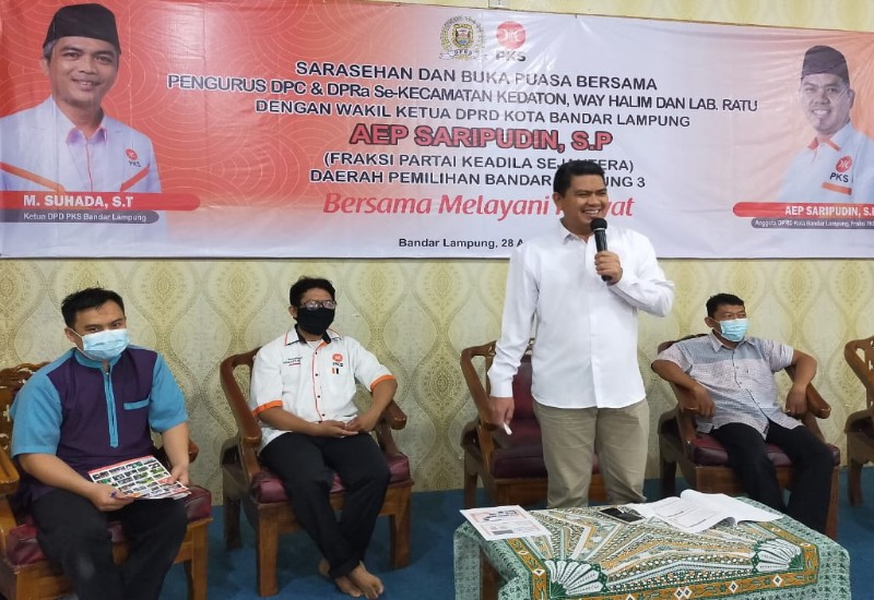  Aep Saripudin Minta Kader PKS Kurangi Sampah ke TPA Bakung, Simpel Caranya