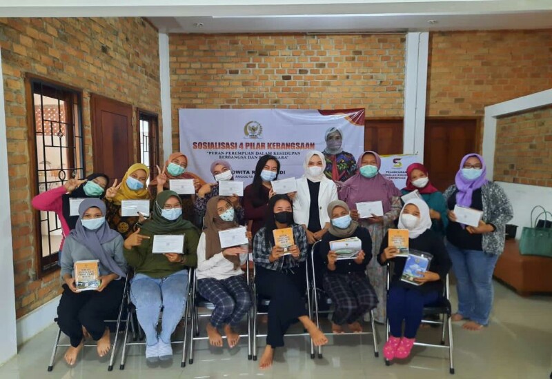  Sosialisasi 4 Pilar Kebangsaan, Dwita Ria Gunadi Tekankan Pentingnya Peran Perempuan