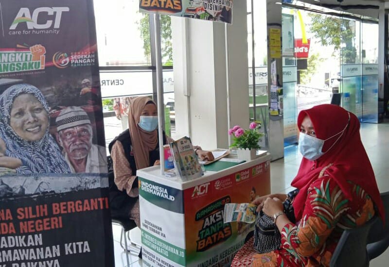  ACT Buka Gerai Ramadan di Central Plaza Lampung