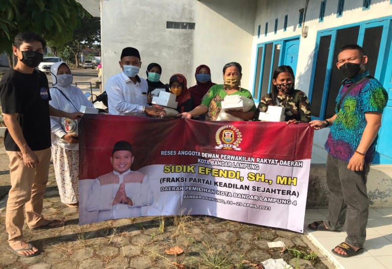 Jalan Rusak dan Sering Banjir di Korpri Raya, Anggota DPRD Bandar Lampung Sidik Efendi: Padahal Banyak Pejabat Tinggal Di Sini