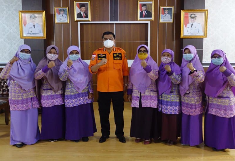 Audiensi dengan Bupati Musa Ahmad, Salimah Tekankan Program Lampung Tengah Bebas Buta Huruf Alquran