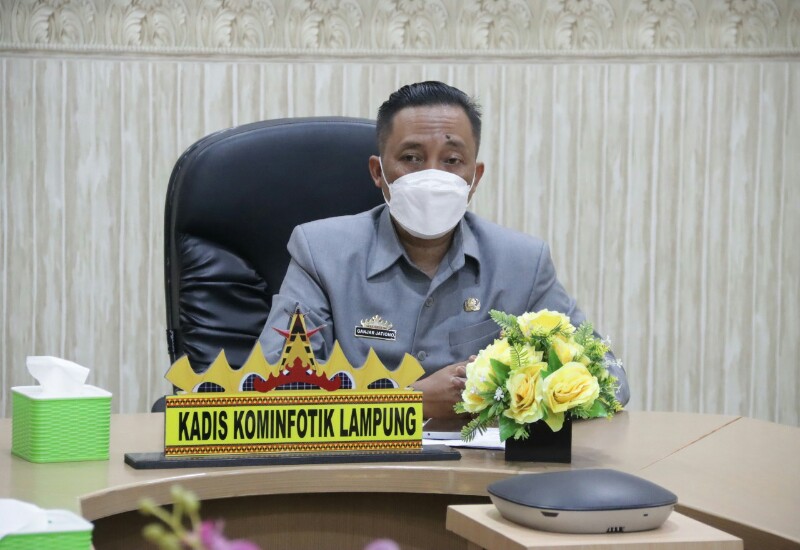  Ganjar Jationo Jabat Kadis Kominfotik Lampung