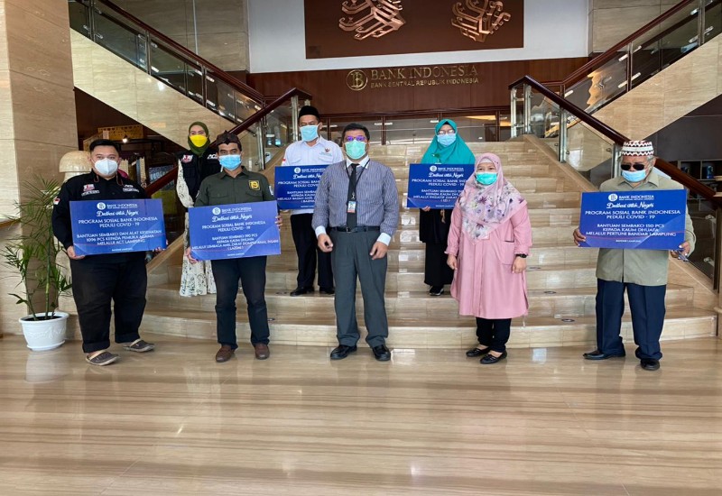  LAZDAI Lampung Dipercaya Bank Indonesia Salurkan 390 Paket Duafa