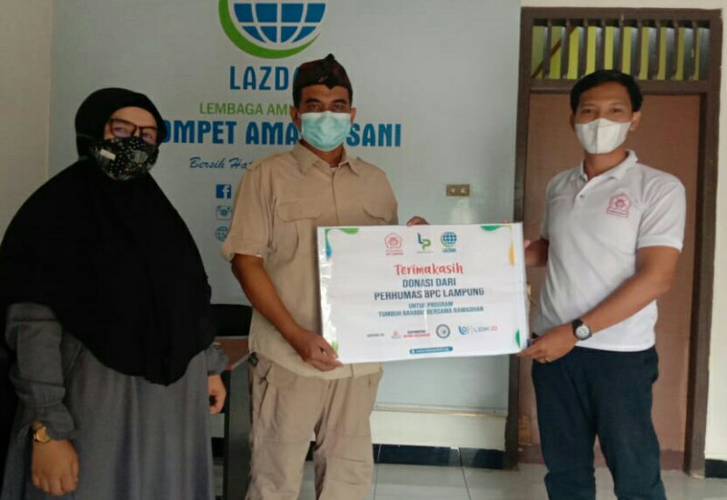  Perhimpunan Hubungan Masyarakat Indonesia-Lampung Dukung Program Ramadan LAZDAI