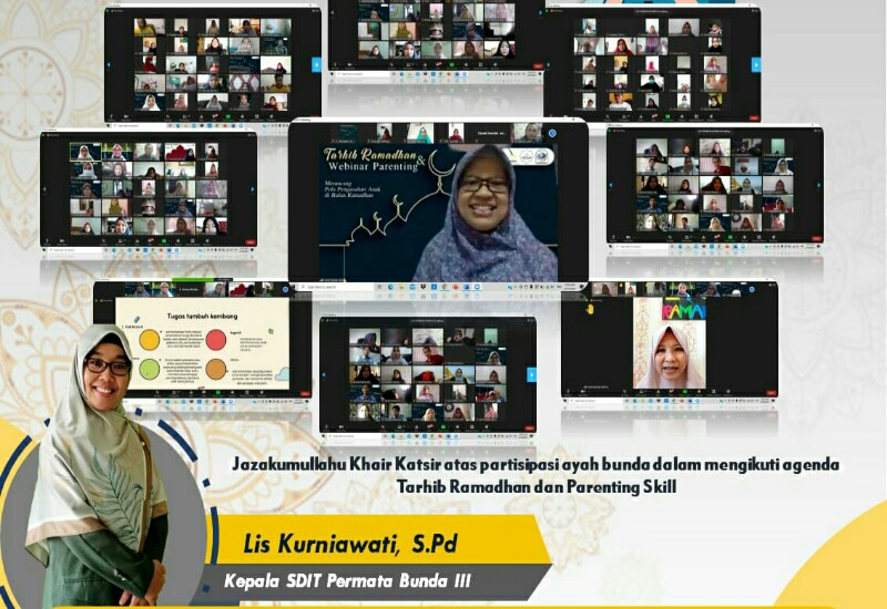  SDIT Permata Bunda 3 Gelar Tarhib Ramadan dan Webinar Parenting
