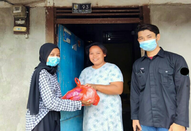  MRI-ACT Lampung Utara Bagikan Bahan Pokok