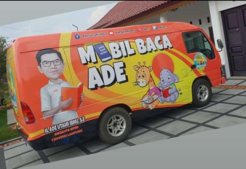  Anggota DPRD Lampung Ade Utami Ibnu Siapkan Maskot Terbaru Mobil Baca