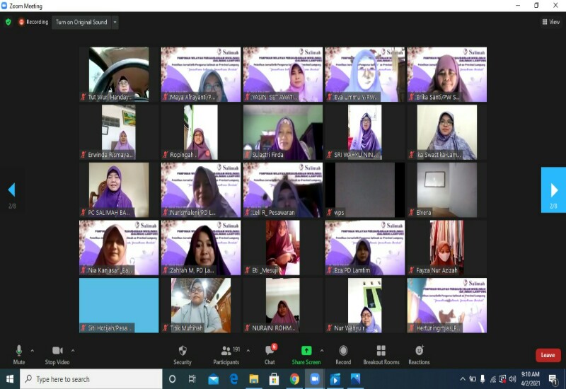  Pelatihan Jurnalistik Salimah, Lead dan Angle Primadona Berita