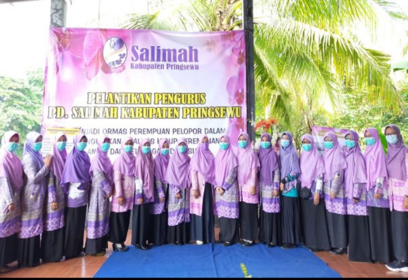  90 Muslimah Khataman Alquran Bersama PD Salimah Pringsewu