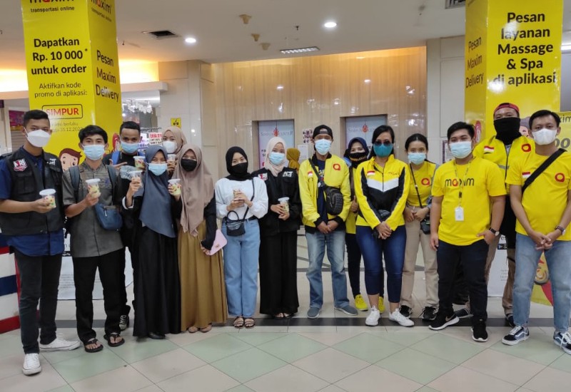  ACT Lampung dan Maxim Kerja Bareng Bikin Ramadan Berbagi