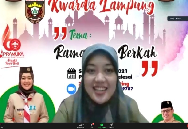  Jalin Silaturahmi Ramadan, Kwarda Pramuka Lampung Gelar Kuliah Ringkas
