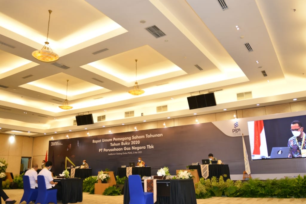  RUPS PGN 2021 Sahkan Laporan Keuangan Kinerja 2020 dan Tetapkan Pengurus Baru Perseroan