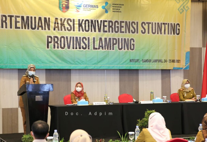  Pemprov Lampung Ikhtiar Turunkan Angka Stunting Sampai 14 Persen