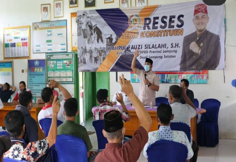  Reses di Desa Siringjaha Sidomulyo, Ketua Komisi II DPRD Lampung Wahrul Fauzi Silalahi Tanya Siapa yang Iktikaf, Responsnya Masya Allah