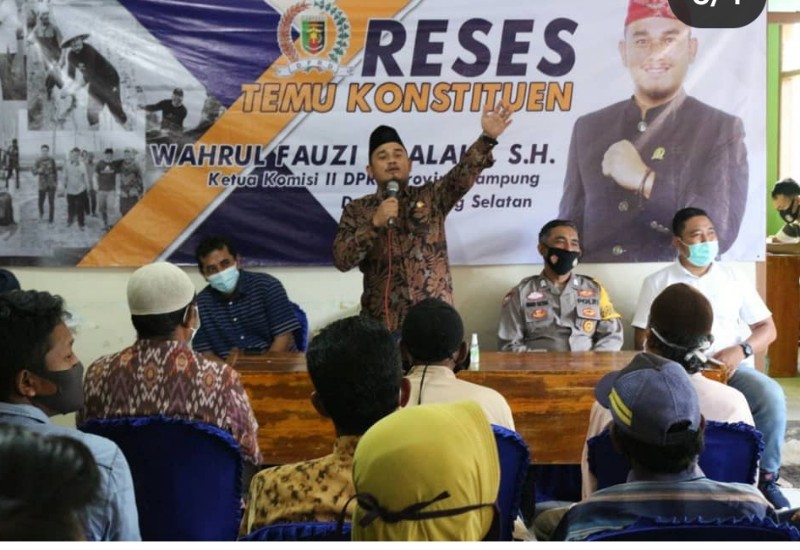  Sebab Anggota DPRD Lampung Wahrul Fauzi Silalahi Minta Maaf Saat Reses di Banjarsuri Sidomulyo