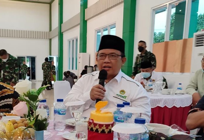  Ketua LDII Lampung Dokter Aditya Dorong Danrem 043 Garuda Hitam Beri Pendidikan Bela Negara