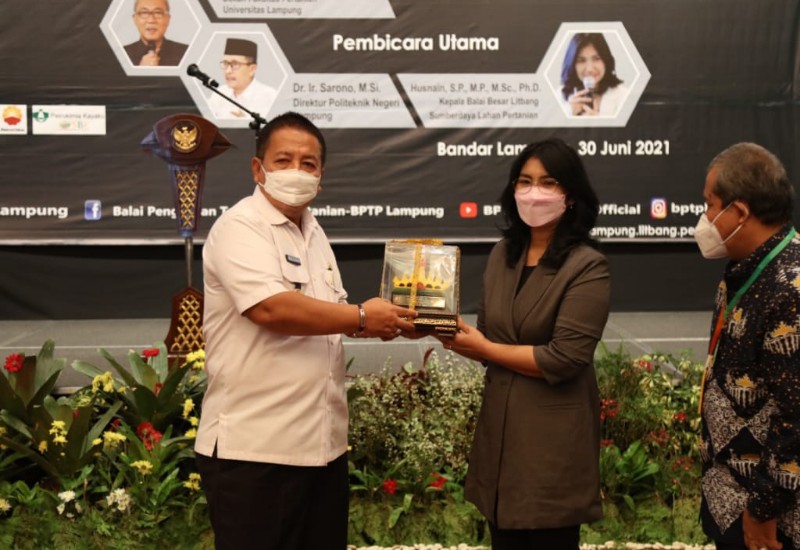  Jadi Pembicara Kunci Seminar Nasional BPTP Lampung, Gubernur Arinal Paparkan Strategi Pertanian