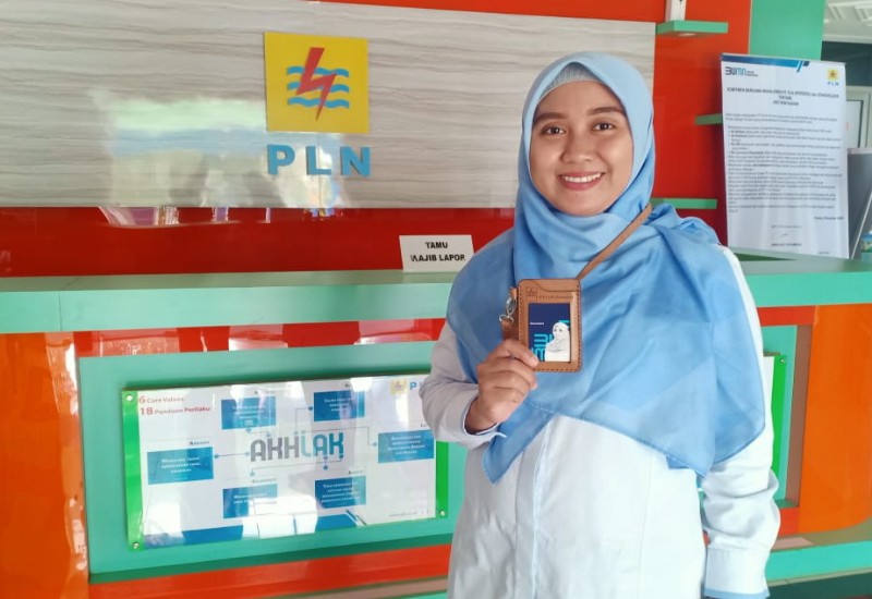  Dita Ambarini Alumni Universitas Terbaik di Lampung Teknokrat Bekerja dan Jadi Andalan di PLN