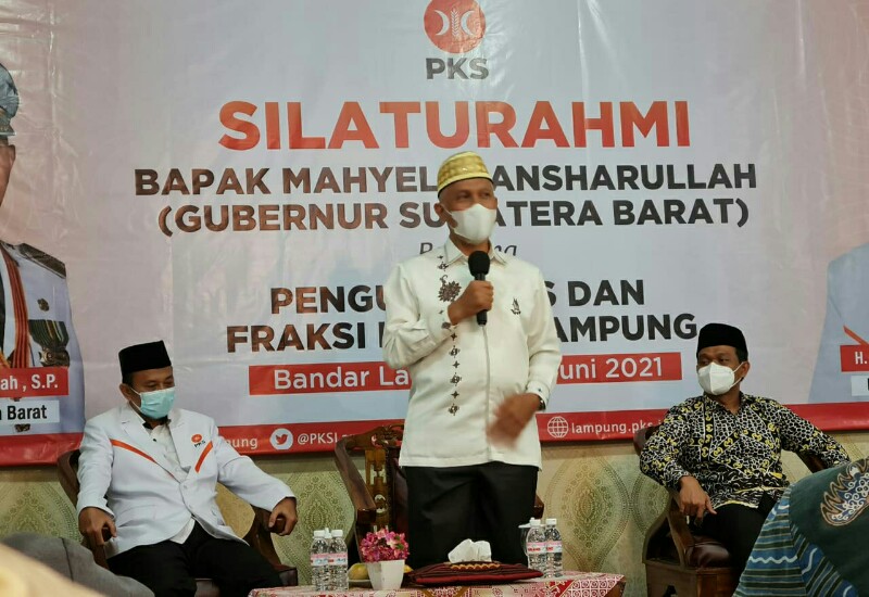  Silaturahmi Ke PKS Lampung, Mahyeldi Beberkan Rahasia Kemenangan PKS di Pilgub Sumbar