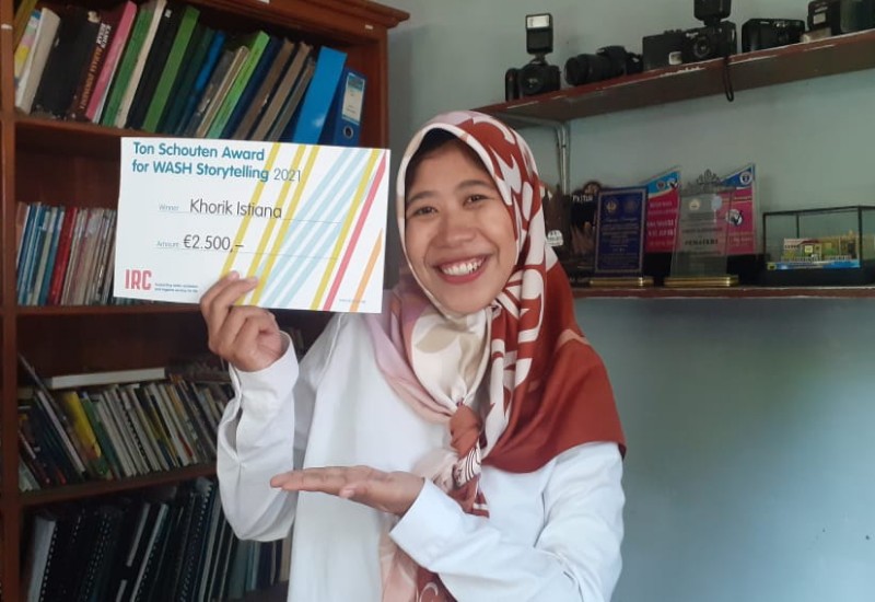  Khorik Istiana Raih Penghargaan Sanitasi Internasional, Hadiahnya 2.300 Euro
