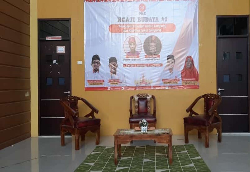  Siang Ini PKS Lampung Ngaji Budaya